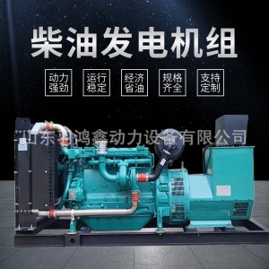 潍柴应急柴油发电机100kw200千瓦组无刷三相300千瓦养殖消防工地 1台