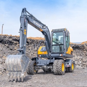 中大型轮式挖掘机 工程开荒挖掘破碎勾机轮胎抓木机 复杂地形可用 1部（电议）