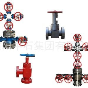 供应采油树、井口、闸阀和套管头 10件（电议）