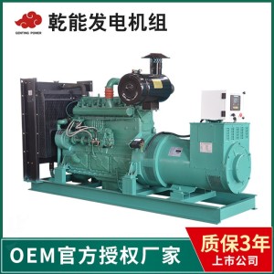 上海乾能200KW/300KW/400KW柴油发电机组停电备用发电机足功率 1台