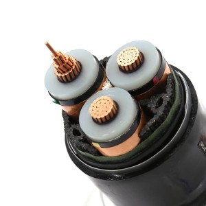 金环宇3芯35kv高压电缆 地埋铠装YJV22 多规格可选  1米