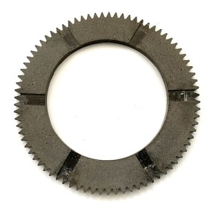 工厂制造各种尺寸工程机械冶金机械齿型耐磨摩擦片粉末冶金摩擦片 10件