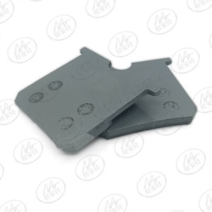 无石棉工业机械设备抱闸片 液压制动器刹车片 盘式摩擦片  1个