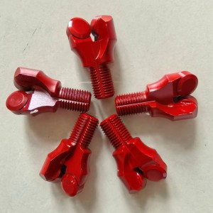 矿用PDC锚杆钻头金刚石复合片煤钻头金矛/28/30/32支护加强型 1只