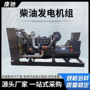 潍柴300kw发电机户外商场酒店停电启动发电机工地开发用发电机组 1个