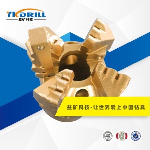 Φ113四翼金刚石开闭合钻头型号齐全益矿科技 10只