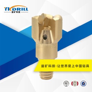 Φ45-W27-4.233金刚石无芯钻头（三翼1305MU平）PDC-2242 1只