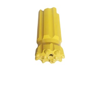 矿用液压台车钻头凿岩钻头台车用螺纹钎头42钻头隧道开山台车钻头 5只