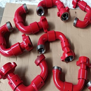 带滚珠轴承的长半径高压活动弯头 石油钻采配件 1寸-4寸可定制 1件