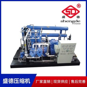 盛德W-4/4-250天然气压缩机定制液化气储气罐氢气 1台