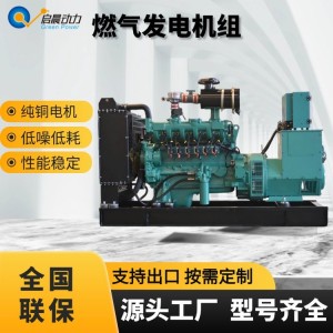 造纸厂污水80千瓦沼气发电燃气发电机 三相交流无刷同步电机 1台