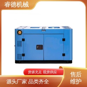 安全保护机制 质量保障 12kw静音柴油发电 用于工业 睿德机械 1台