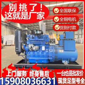 潍坊柴油发电机组50KW300千瓦静音全自动拖车式厂家消防工地养殖 1台