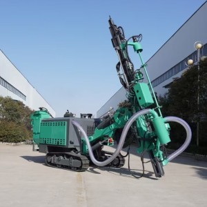 全液压潜孔钻机配置集尘系统可摆履带底盘独立散热钻井设备打井机 1件