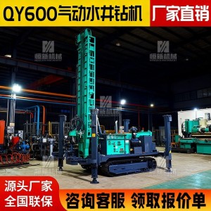 打井设备钻井机600米打井机家用深水井小型履带气动水井钻机新型 1件