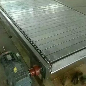 链板输送机配件 兴运固定型链板机 平板运输机参数y2 1米