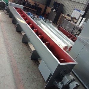 有轴绞龙给料机 螺旋上料机 LS500水平封闭输送机 正安 1台