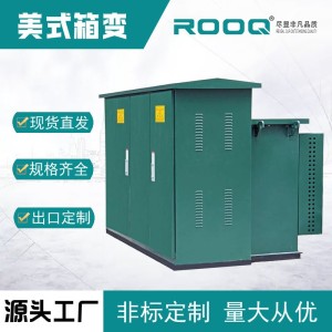10KV美式箱变250kva/630kva变压器组合成套配电充电桩箱式变电站 1套
