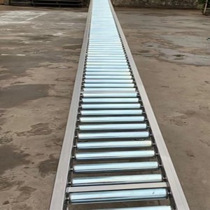 滚筒输送机流水线不锈钢滚轮传送带动力无动力滚筒线传送机  1台