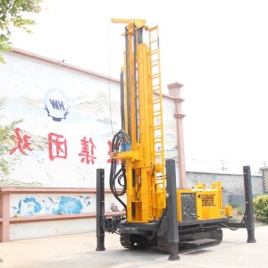 履带气动打井机钻井设备300米深水井钻机大型打井钻井机冲击钻  2件
