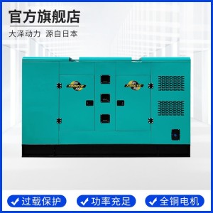 大泽康明斯动力75KW100KW柴油发电机 TO120000ET集装箱式应急电源 1台