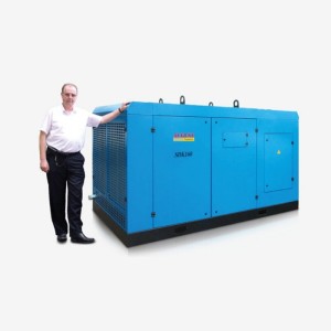 欣达矿用企业专用大型固定式螺杆压缩机永磁工业空压机压缩设备 1件