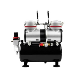 厂家出售无油小型空压机AS-196家用牙科迷你气泵纹身喷绘木工 1件