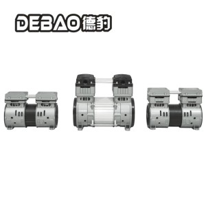 德豹空压机无油低噪小型打气泵木工喷漆汽修大型空气压缩机空压机 1台