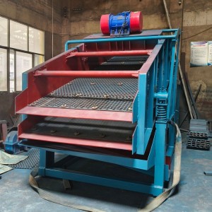 电动筛沙机石渣筛振动筛大型鹅卵石筛二次分拣过滤矿用双层振动筛 1台