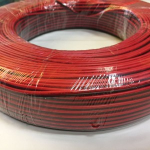 2468 18awg红黑并线0.75平方2P平行线2*0.75mm²红黑线镀锡铜加粗 1卷